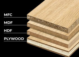 Cách phân biệt gỗ công nghiệp MDF và HDF