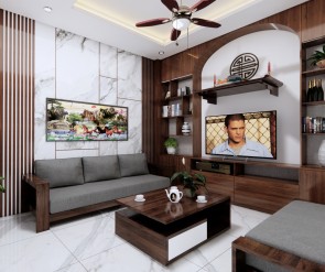 Thiết kế nội thất nhà phố quận Bình Tân