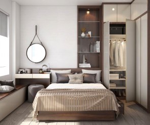 Mẫu thiết kế nội thất cho phòng ngủ 12m2