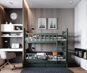 Nội thất giường tầng trẻ em gỗ công nghiệp tphcm 2021